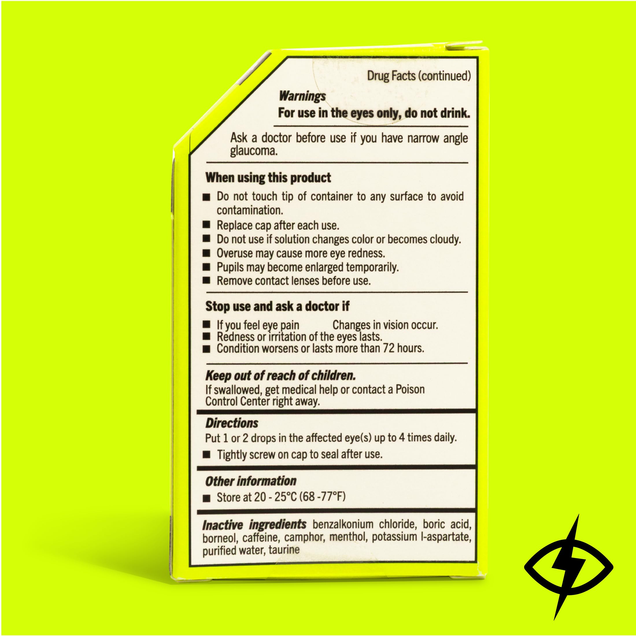 Ophthalmologist-approved Droptics eye drops for safe daily use