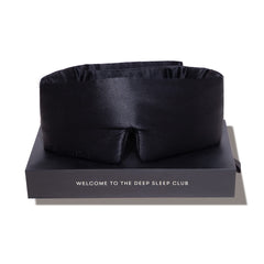 Drowsy Silk Sleep Mask with face hugging design blocks light for deep rest