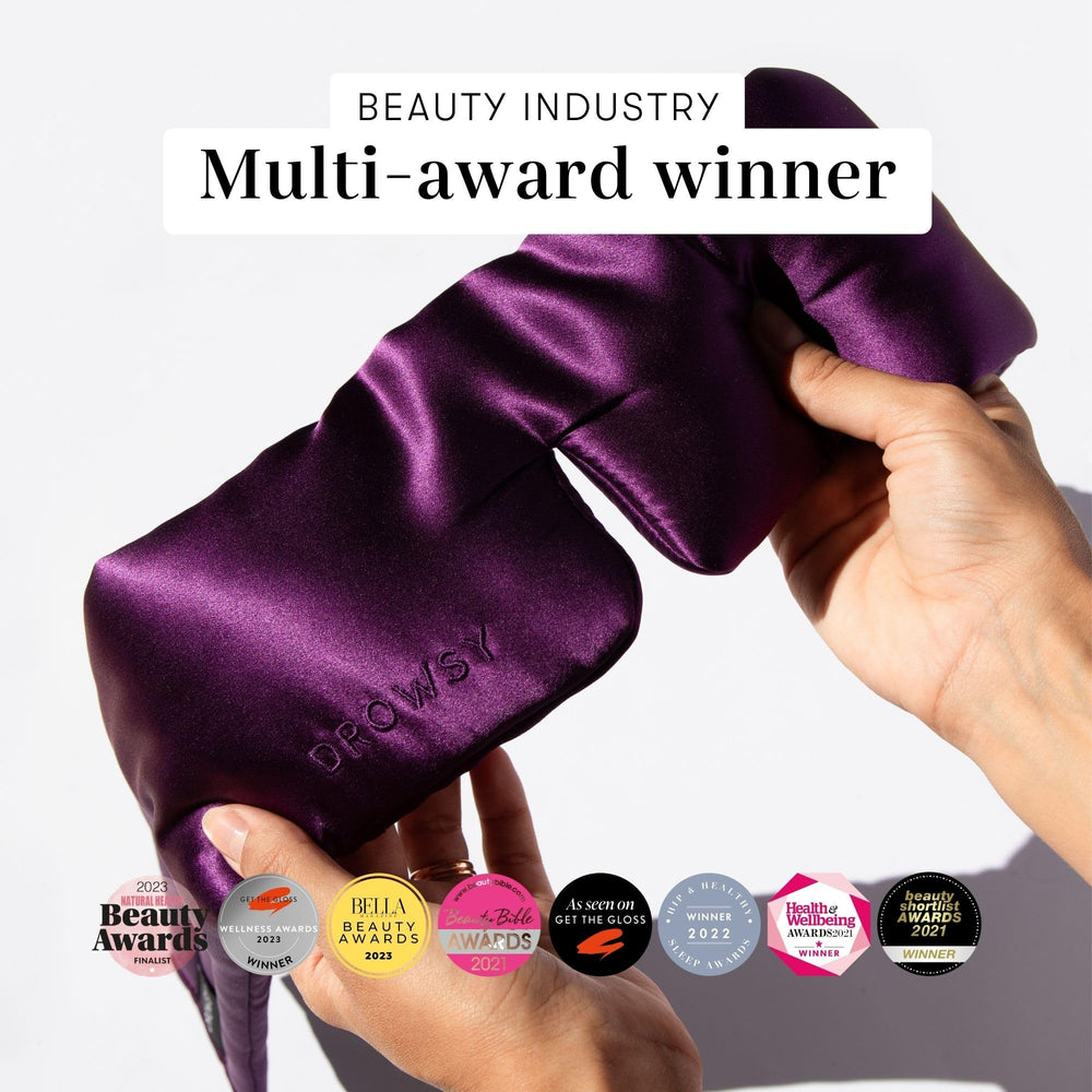 Drowsy Silk Sleep Mask makes a thoughtful gift for beauty and wellness lovers
