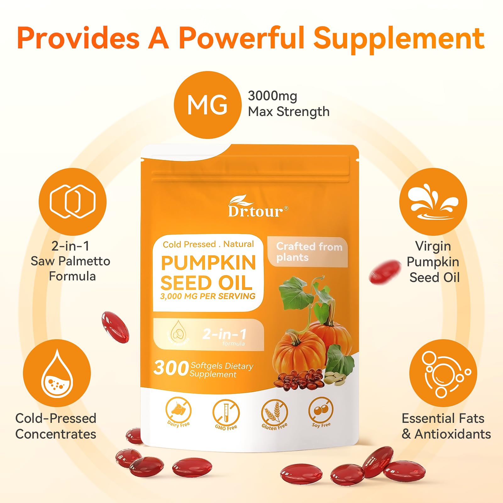 Dr.tour cold-pressed oil process emphasizes nutrient preservation