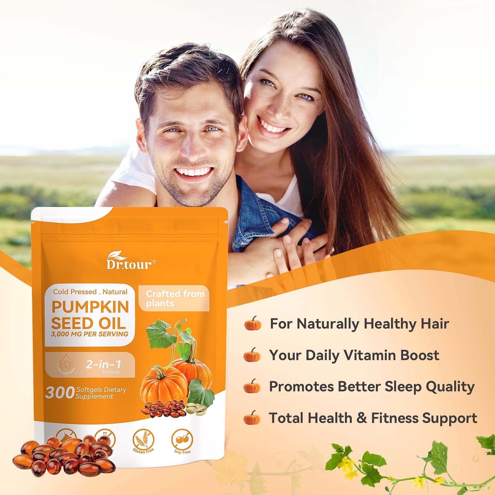Dr.tour unisex softgels for men and women use