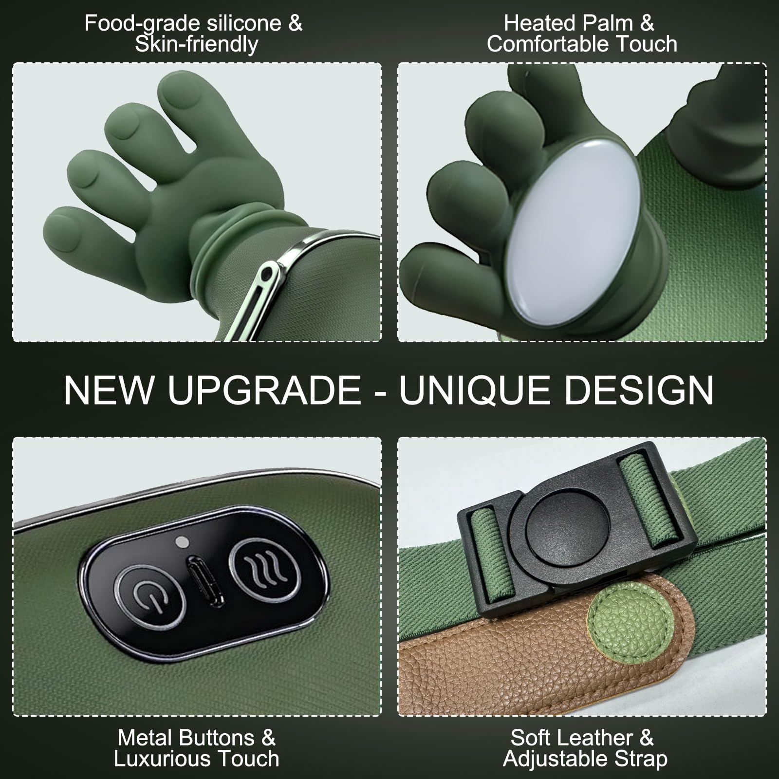 Lightweight quiet operation for discreet daily use.