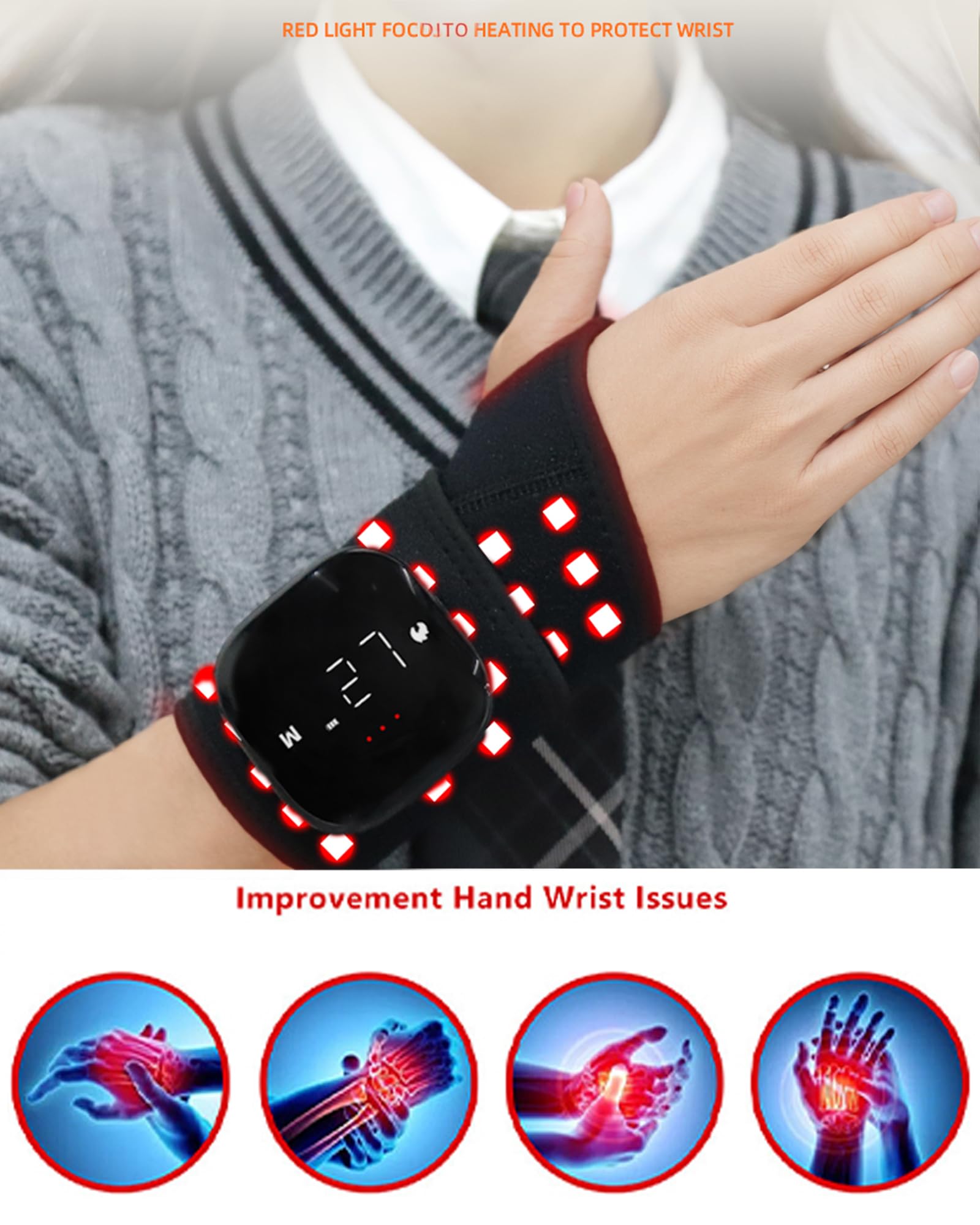 Dr.WYFOOT device with five massage modes to relieve tension