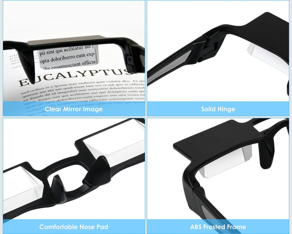 DS. DISTINCTIVE STYLE Lightweight reading glasses for easy bedside use.
