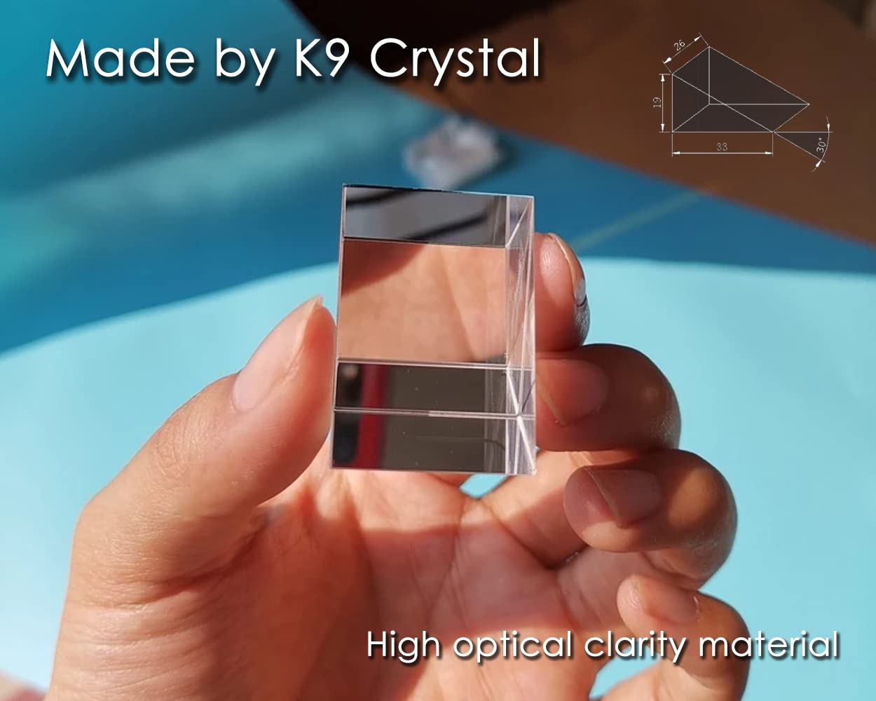 DS Distinctive Style prism glasses lightweight 85 g for daily wear.