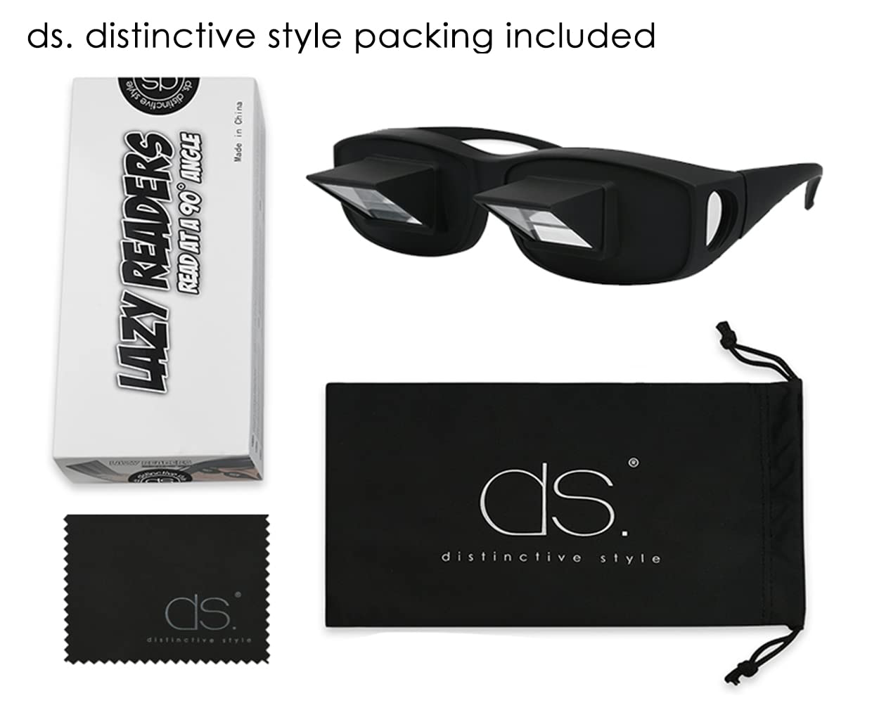 DS Distinctive Style prism glasses portable and easy to wear anywhere.