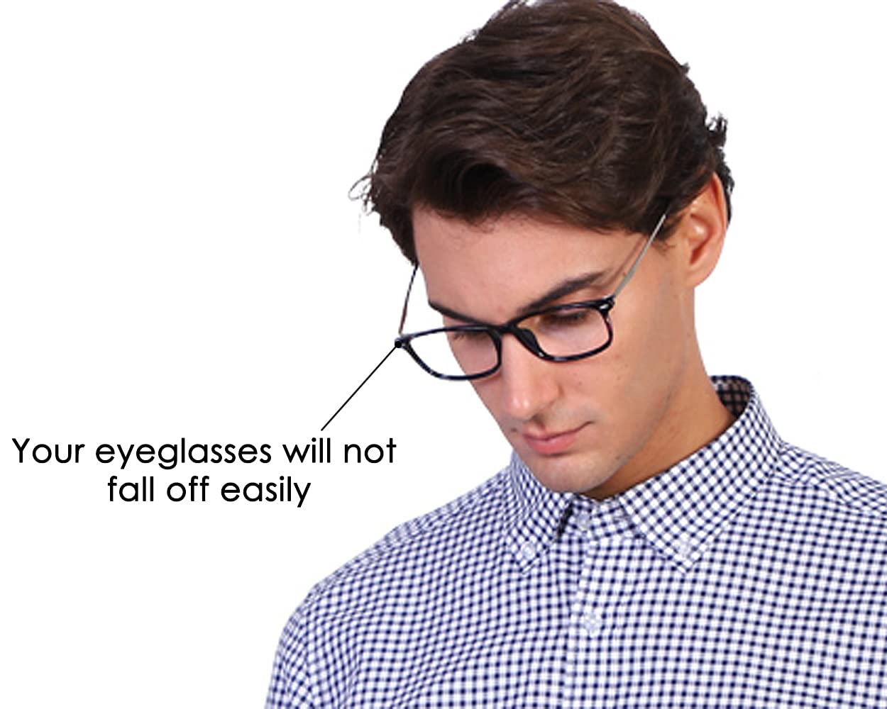 DS Distinctive Style tapas-patillas-gafas-facil-ponerse: práctico en casa o en la calle.