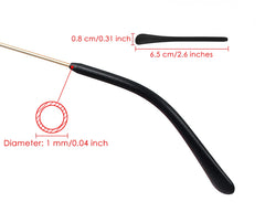 DS Distinctive Style tapas-patillas-silicona: suave y duradera para uso diario.