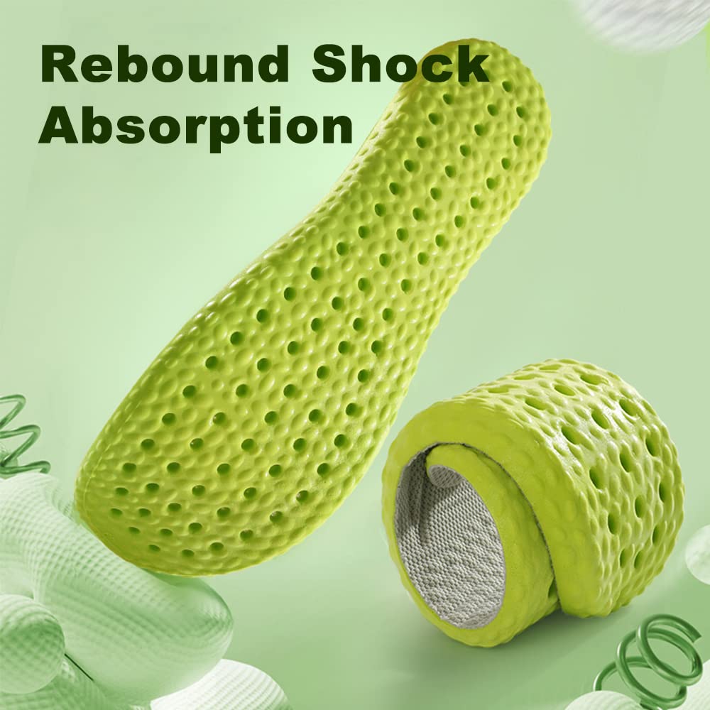 DSYSC plantillas con corte ajustable permiten un ajuste perfecto en distintos zapatos.