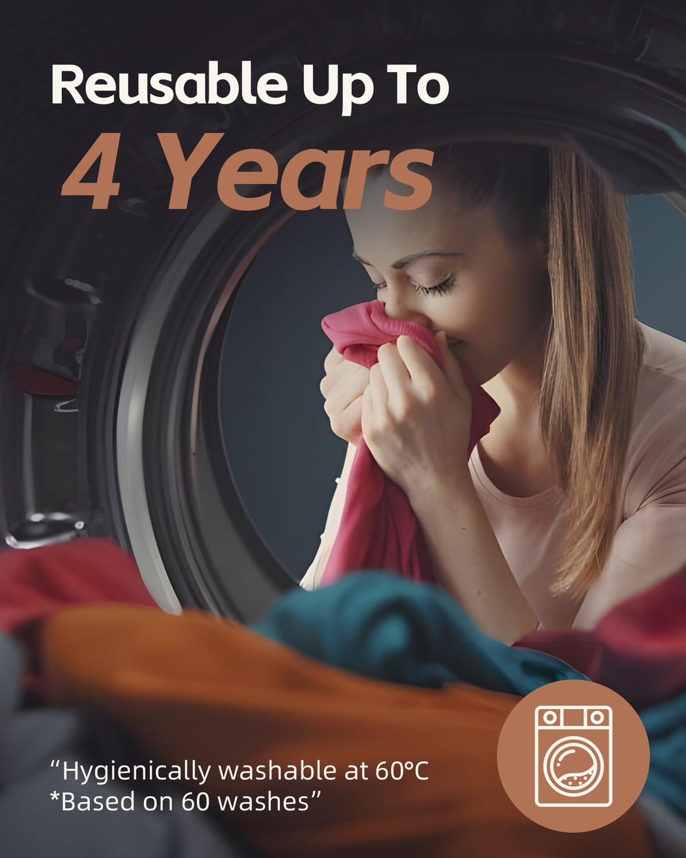 Dtuomo period underwear — washable and breathable for easy daily care.