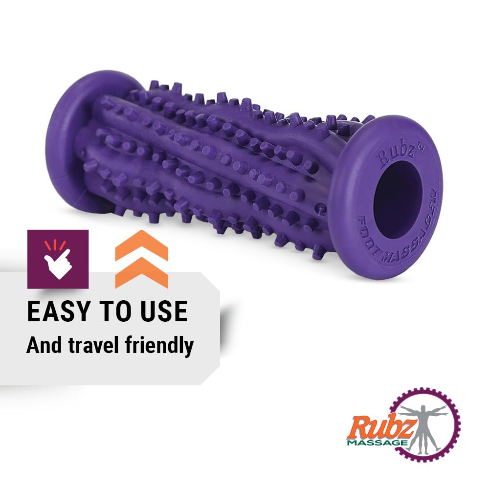 Due North Rubz dense rubber construction supports deep tissue work.