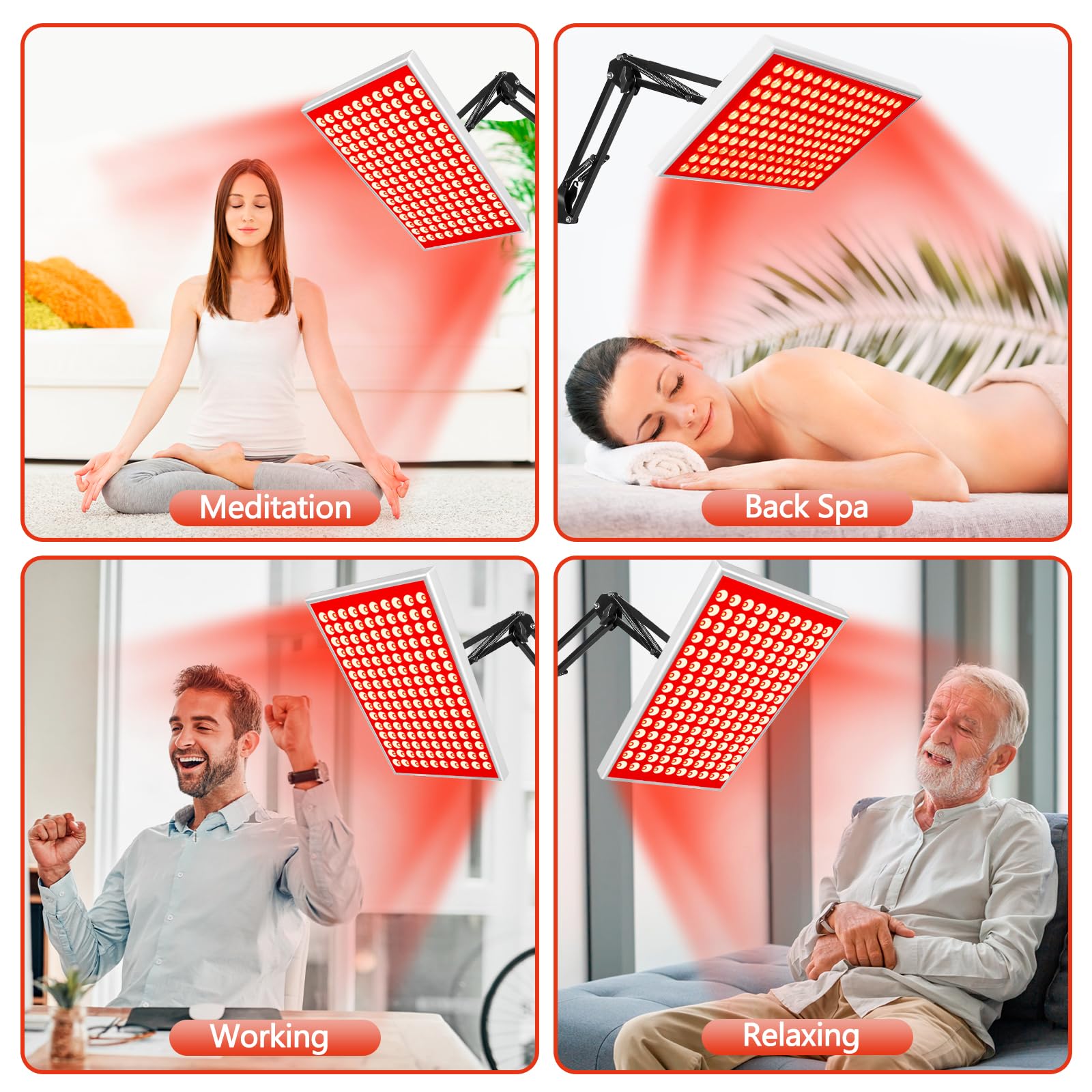 DUGSDG lamp includes protective eyewear for safe sessions