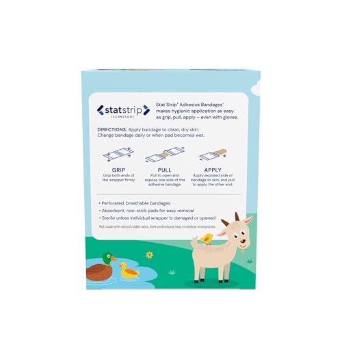 Dukal bandages featuring a highly absorbent non-adherent pad