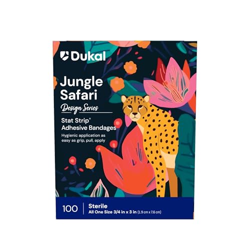 Dukal Safari Stat Strip designs add kid-friendly appeal for quick care.