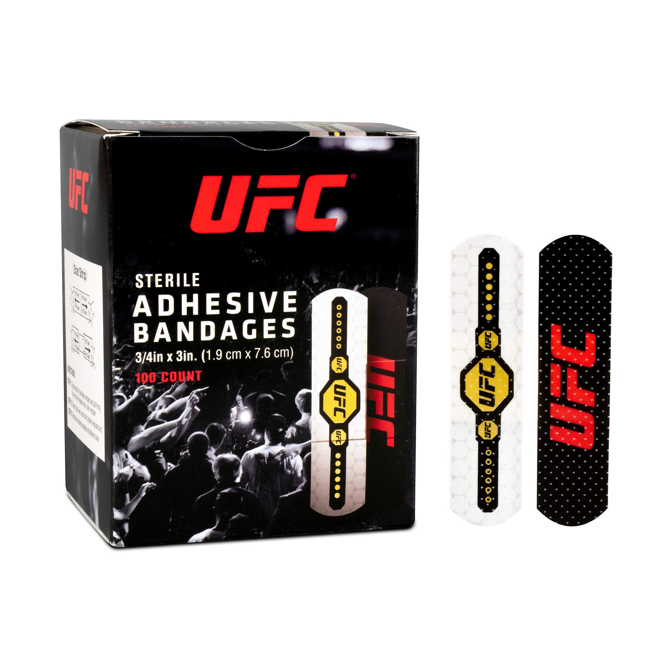 Dukal UFC championship belt design bandage for quick protection of minor cuts.