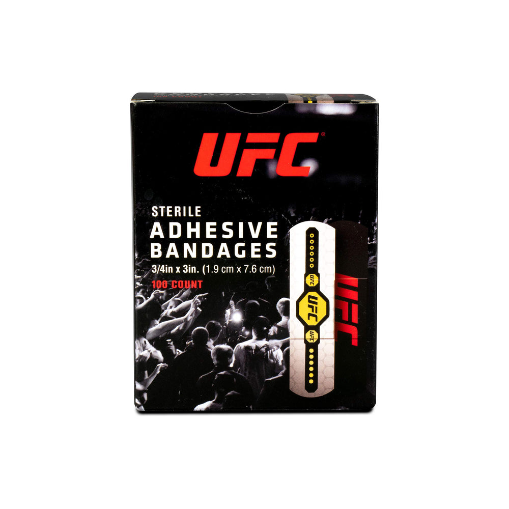 Dukal UFC long-lasting adhesive keeps bandage securely in place during activity.