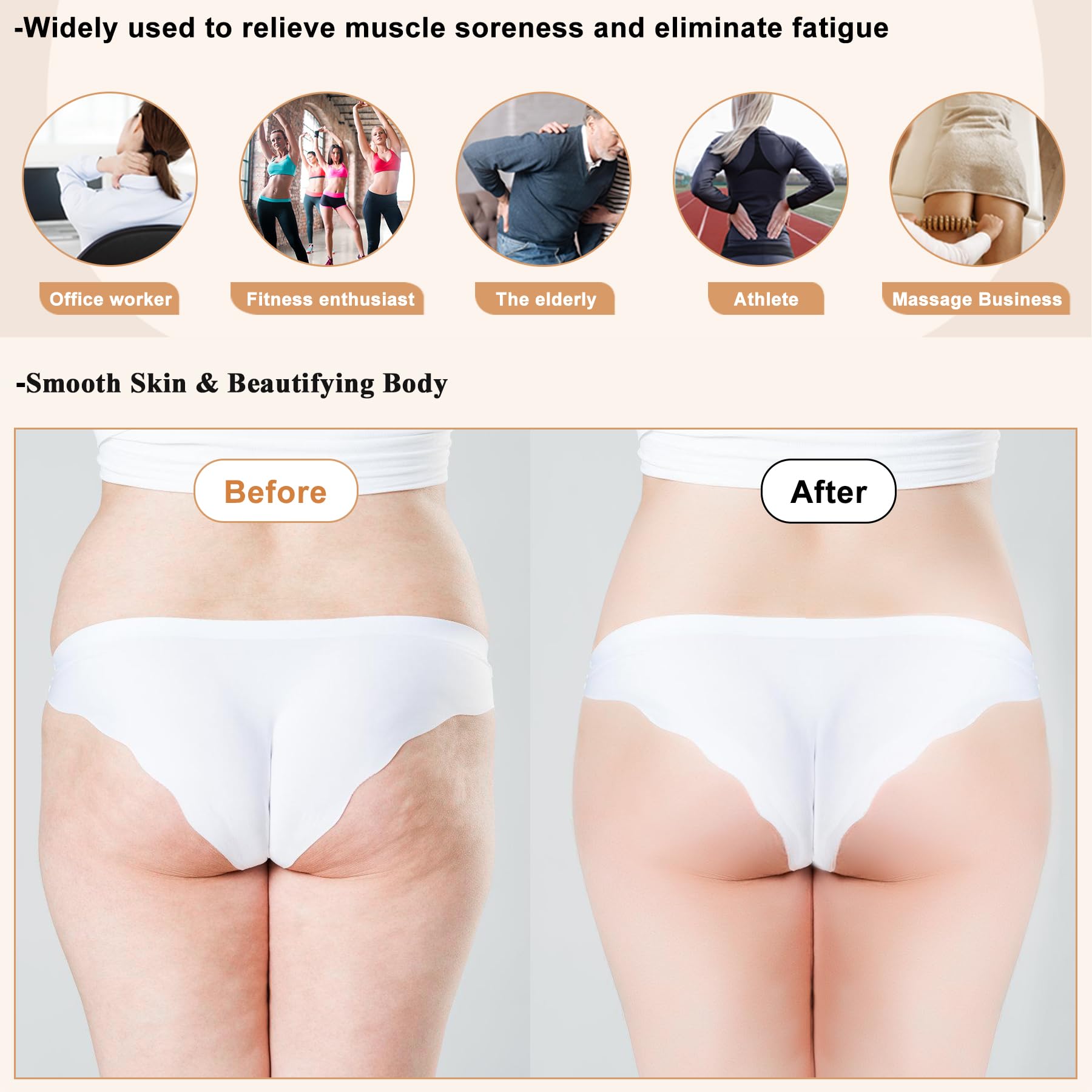 Dukucr portable wood massage set enables on-the-go relaxation.