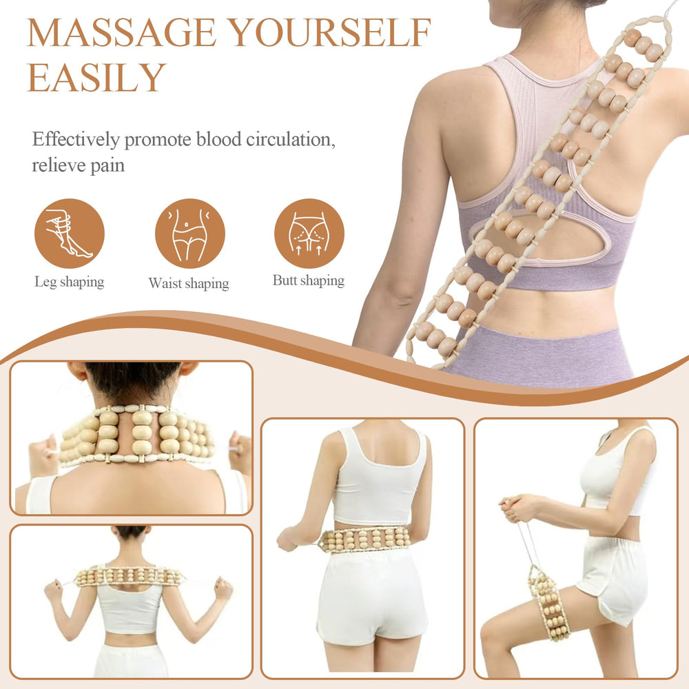 Dukucr back massage tool for easy self-treatment at home.