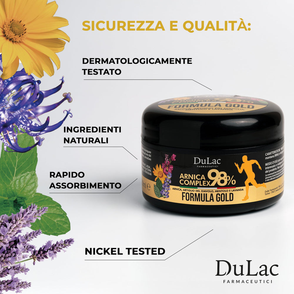 Dulàc Arnica Complex 98% 300ml natural ingredient blend