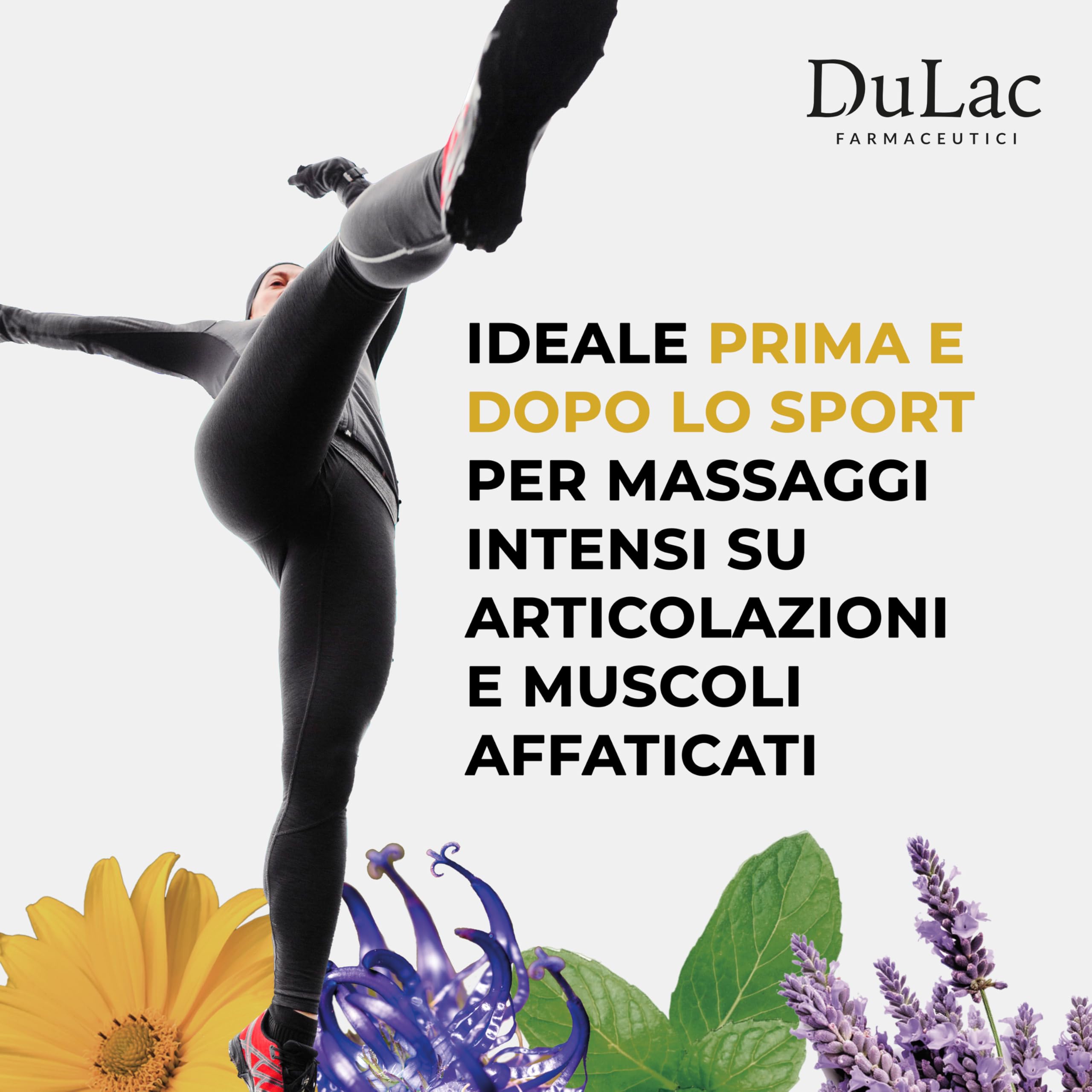 Dulàc Dermatologically tested formula for sensitive skin massage