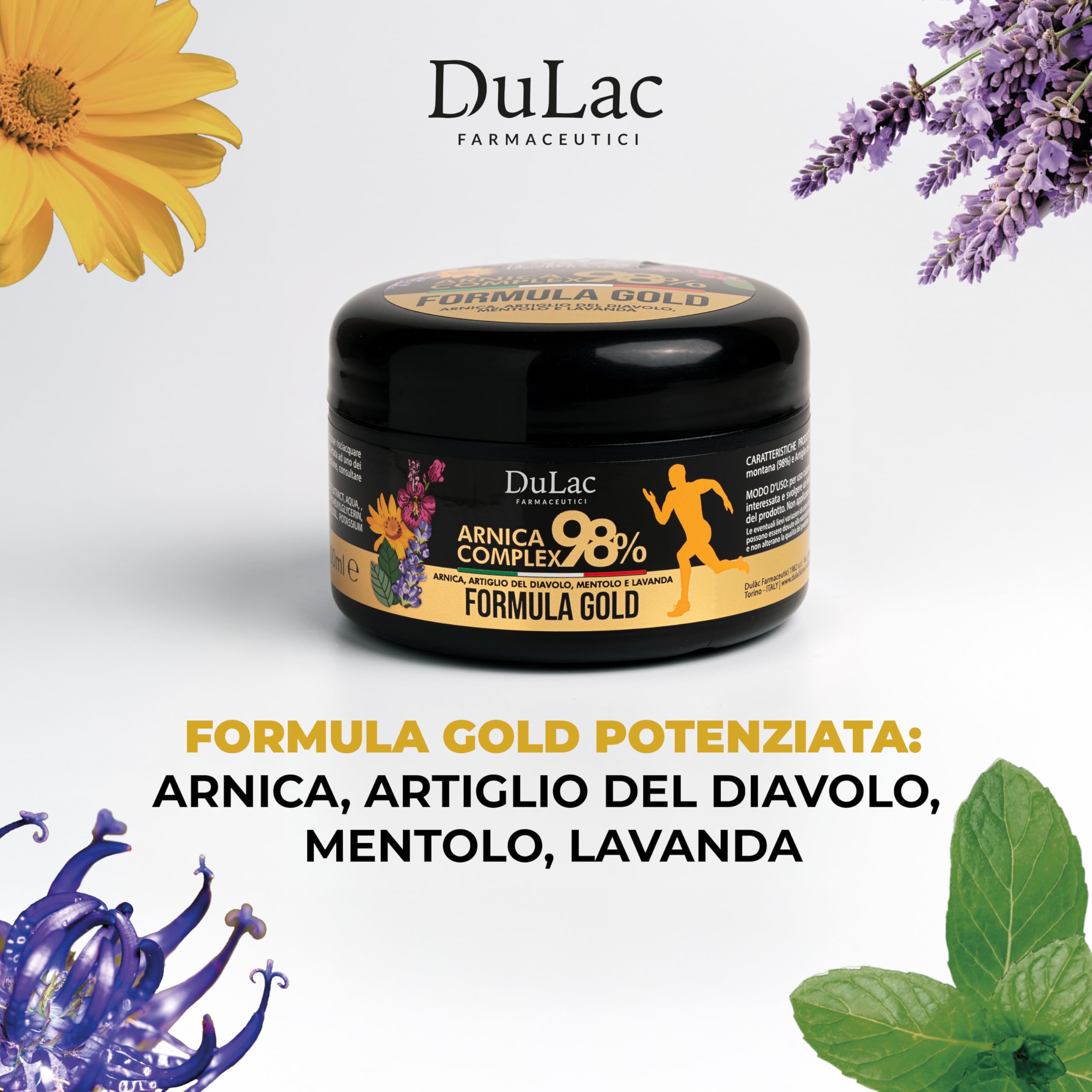 Dulàc Menthol Lavender cooling effect during massage sessions