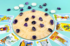 DUQGUHO Amethyst stones decorate aquariums, terrariums, and indoor fountains with natural color.