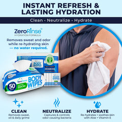 Dura Cleanse XL wipe used after workouts for quick cleanup
