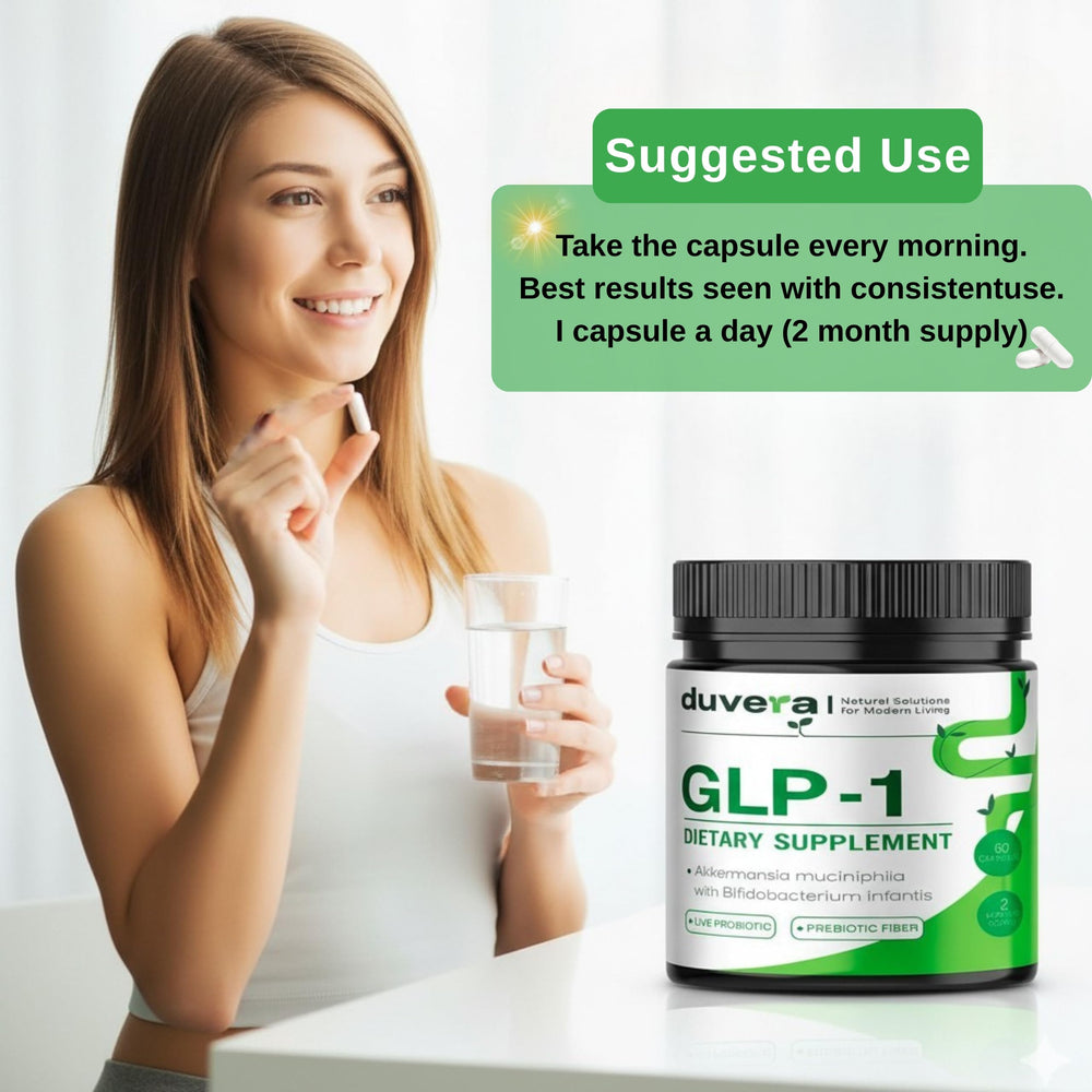 Duvera GMP-certified non-GMO gluten-free capsule product for clean quality.