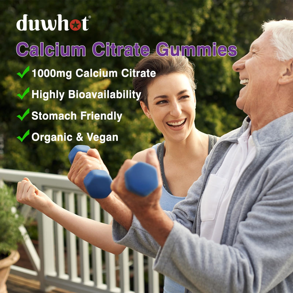 duwhot Calcium Citrate Gummies 60 chews ready for daily use