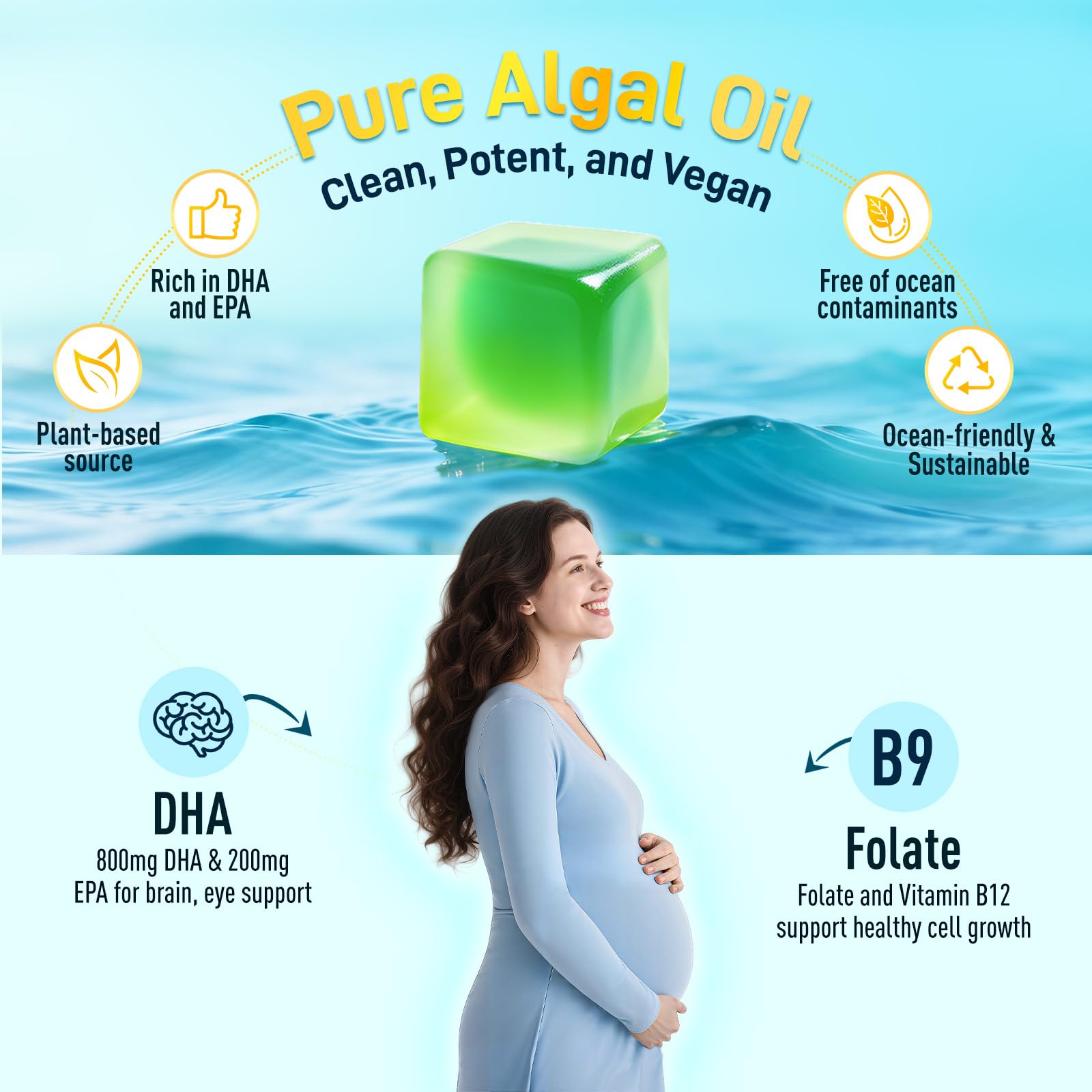 duwhot vegan omega-3 gummies center-filled technology close-up emphasizes stability