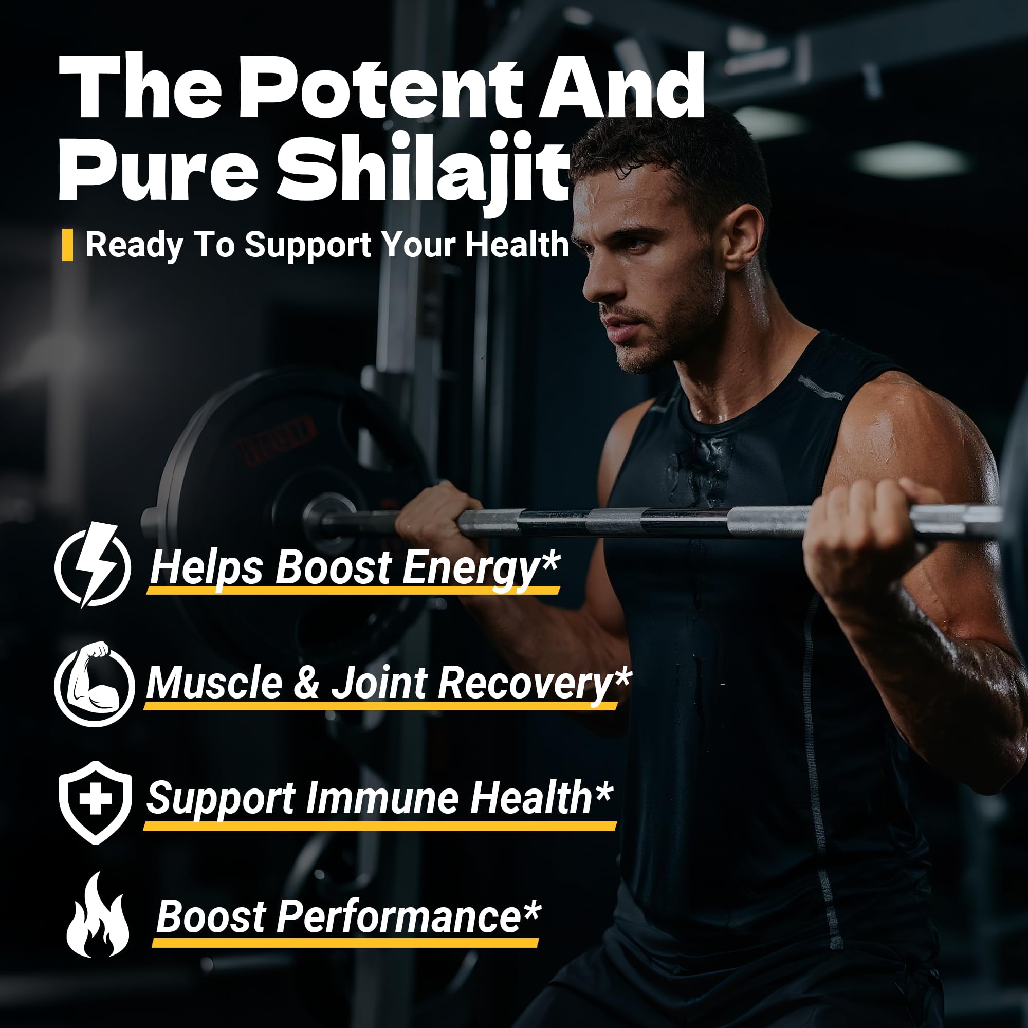 Gomitas DUWZGU Shilajit ofrecen energía estable sin cafeína para el día.