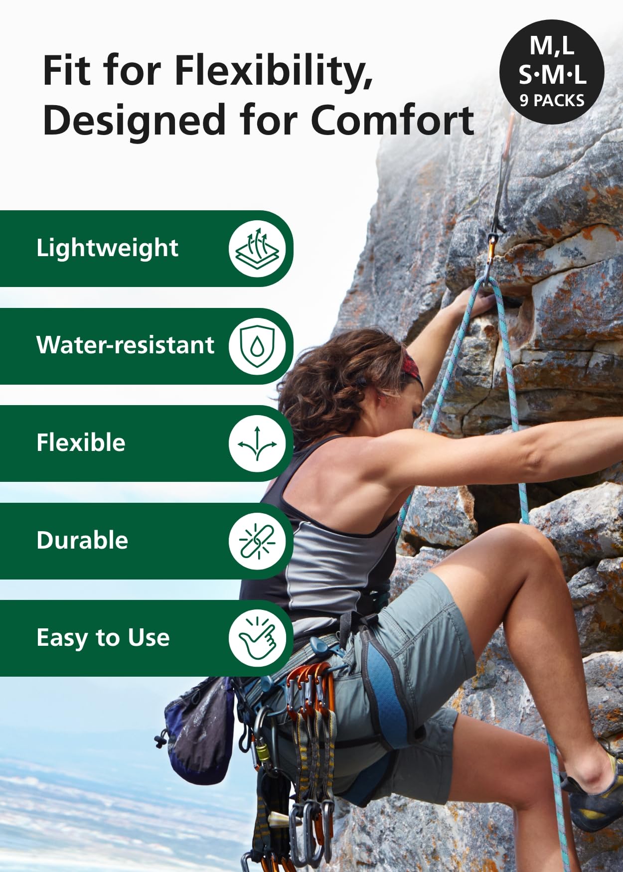 DWEasyDerm skin-like adhesive close-up for comfortable wear.
