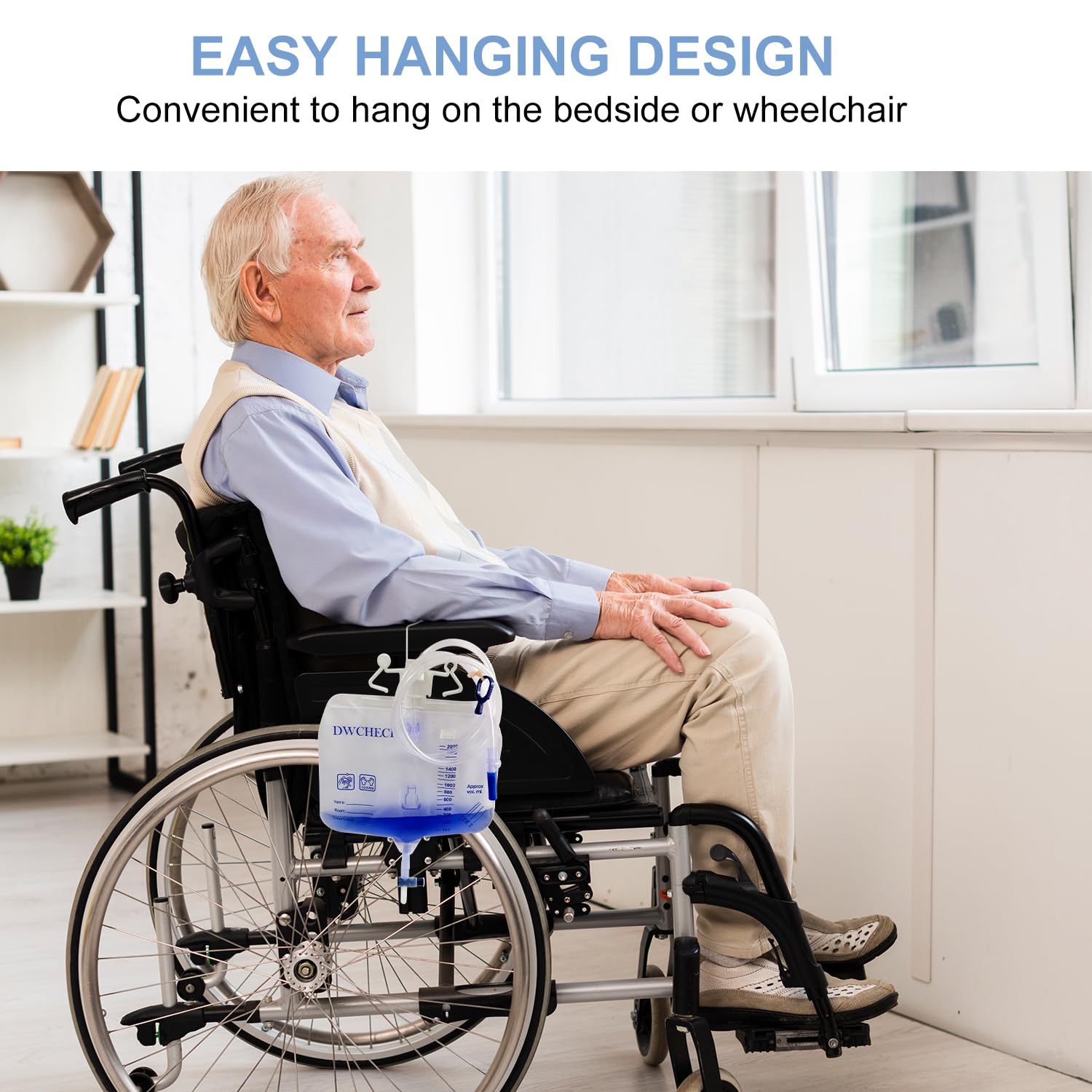 DWCHECK design suited for home care, hospitals, and facilities.