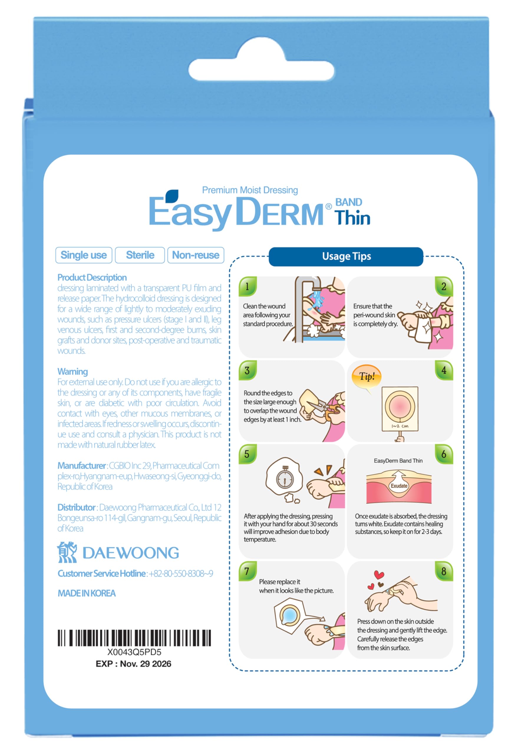 Individually packed dressings protect cleanliness and convenience on the go.