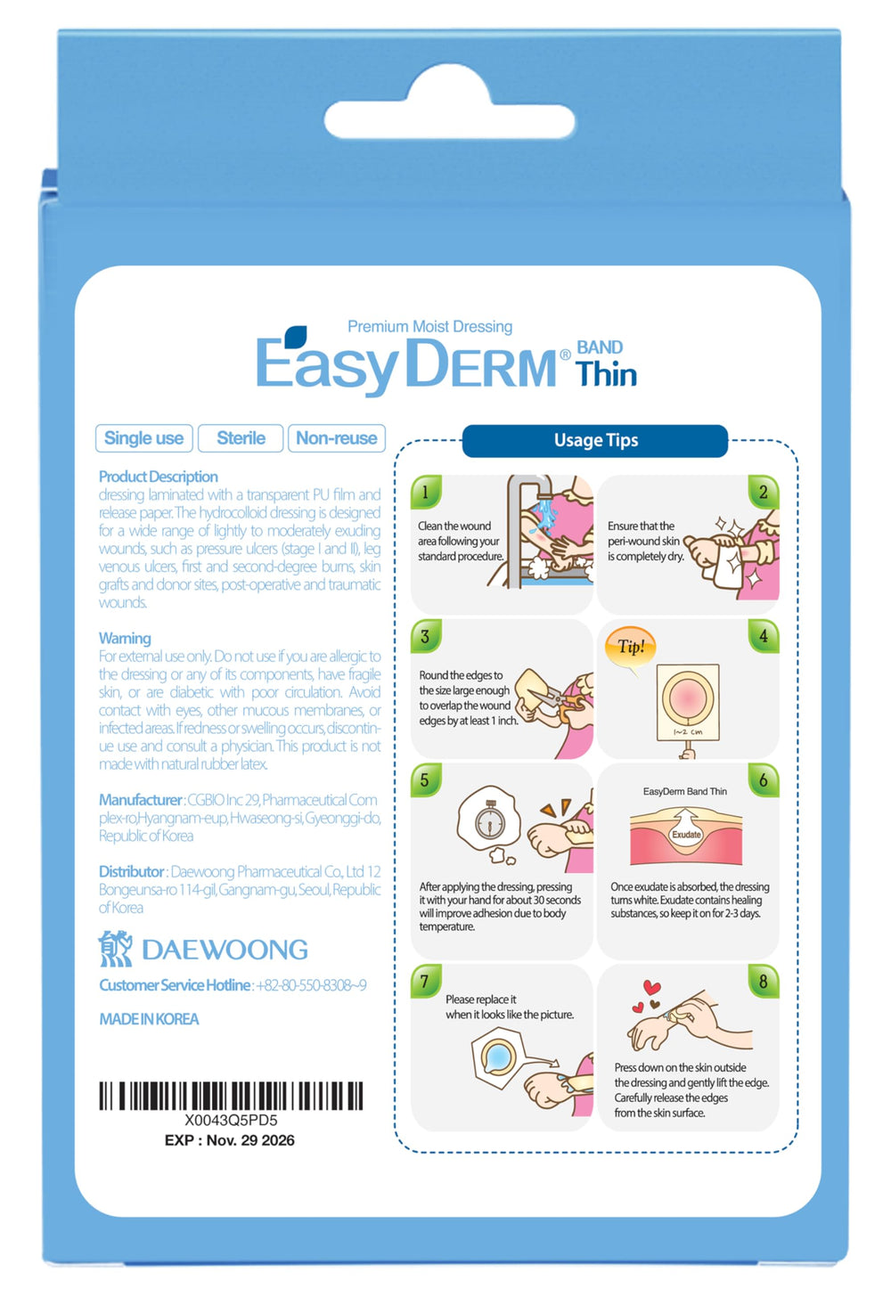 Individually packed dressings protect cleanliness and convenience on the go.
