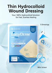 DWEasyDerm waterproof dressings stay securely in place during daily activities.