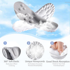 DWTWLE memory foam heel provides shock absorption during steps