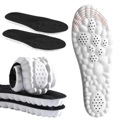 DWTWLE 4D Cloud insoles with arch support for daily foot comfort.