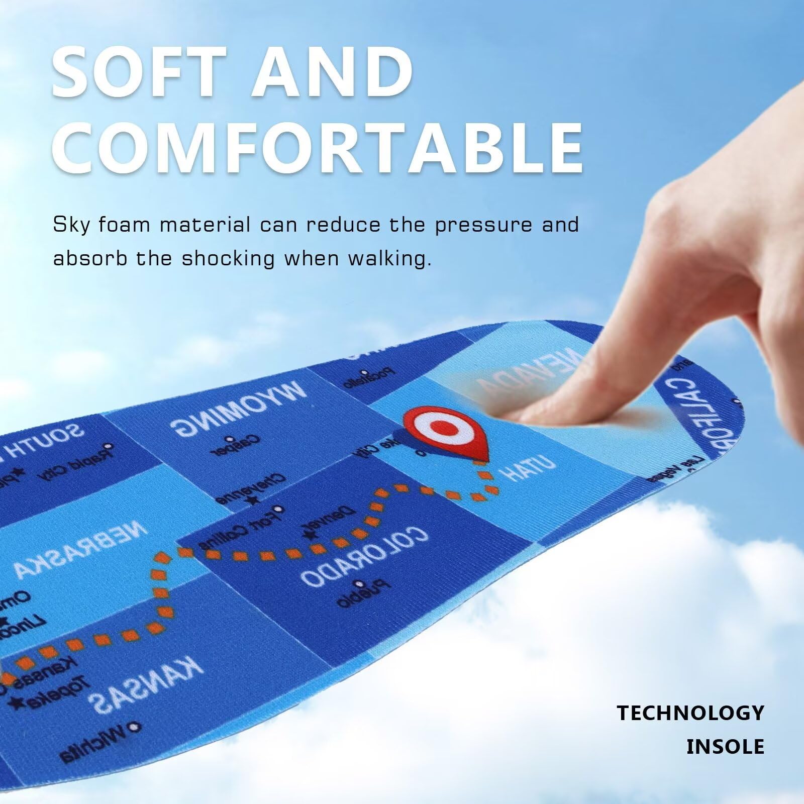 Dyeoxy AirTag-footwear security feature helps locate misplaced shoes.
