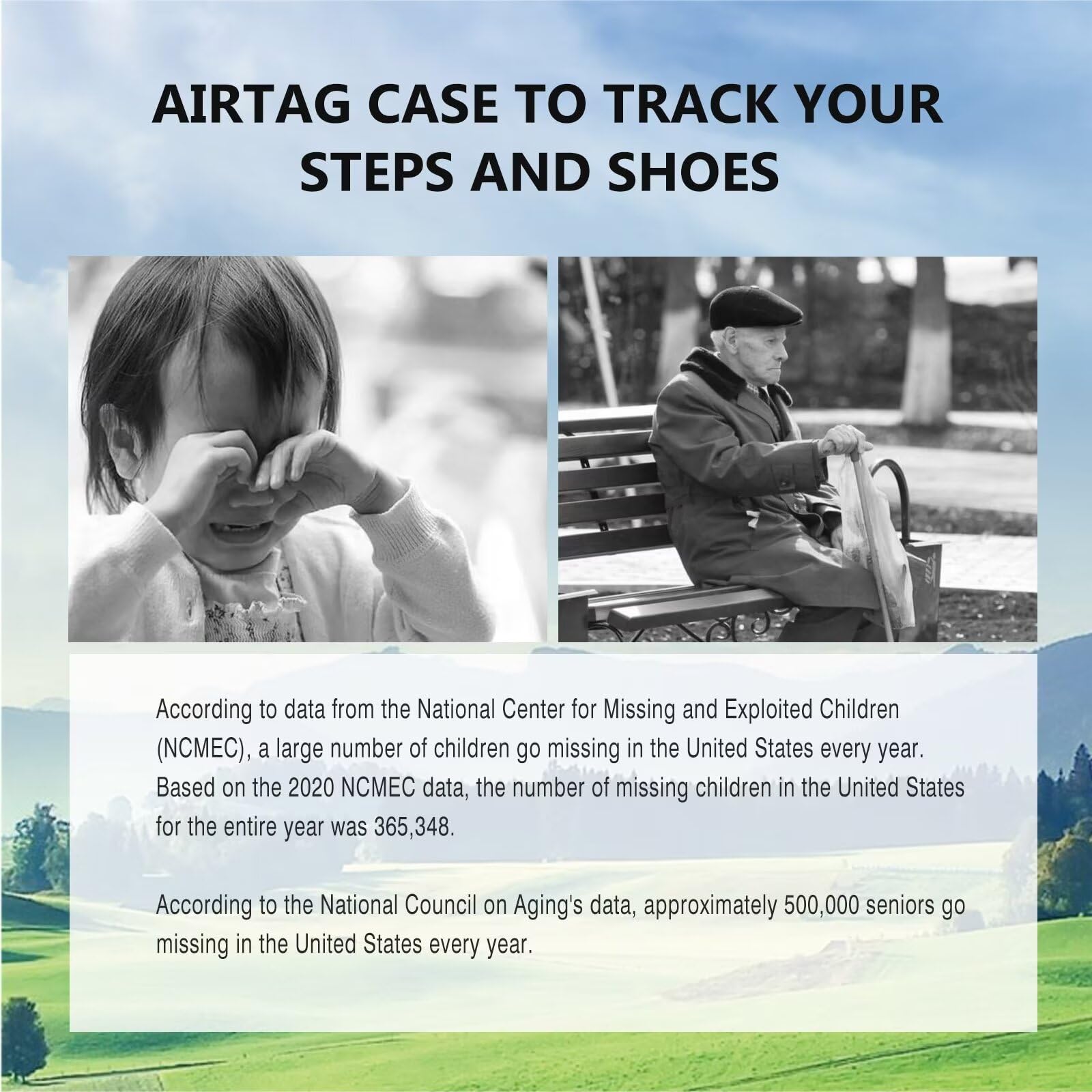 Dyeoxy elderly-insole-airtag-holder helps caregivers locate shoes quickly.