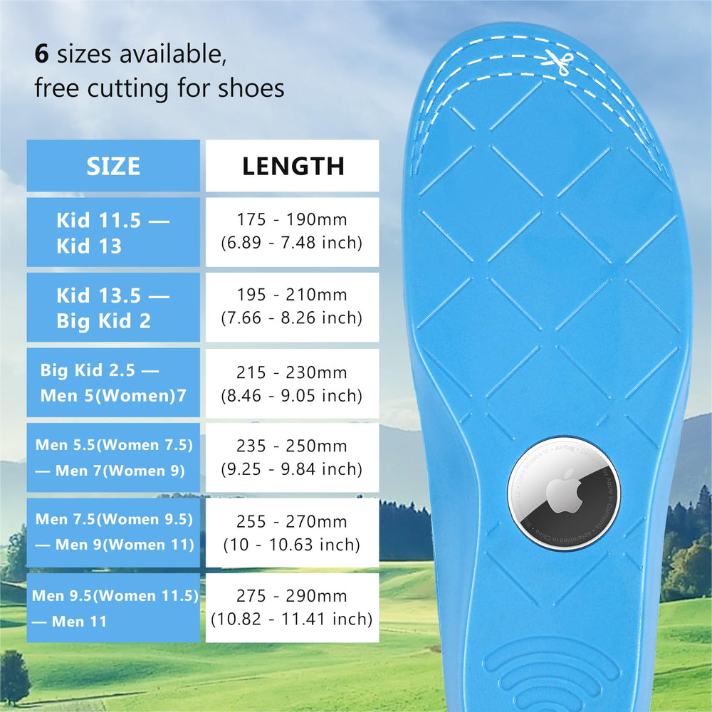 Dyeoxy insole with airTag case makes a thoughtful practical gift.