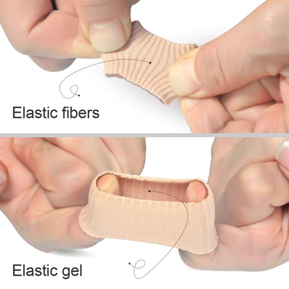 DYKOOK toe sleeve is easy to clean and reapply talc when needed.