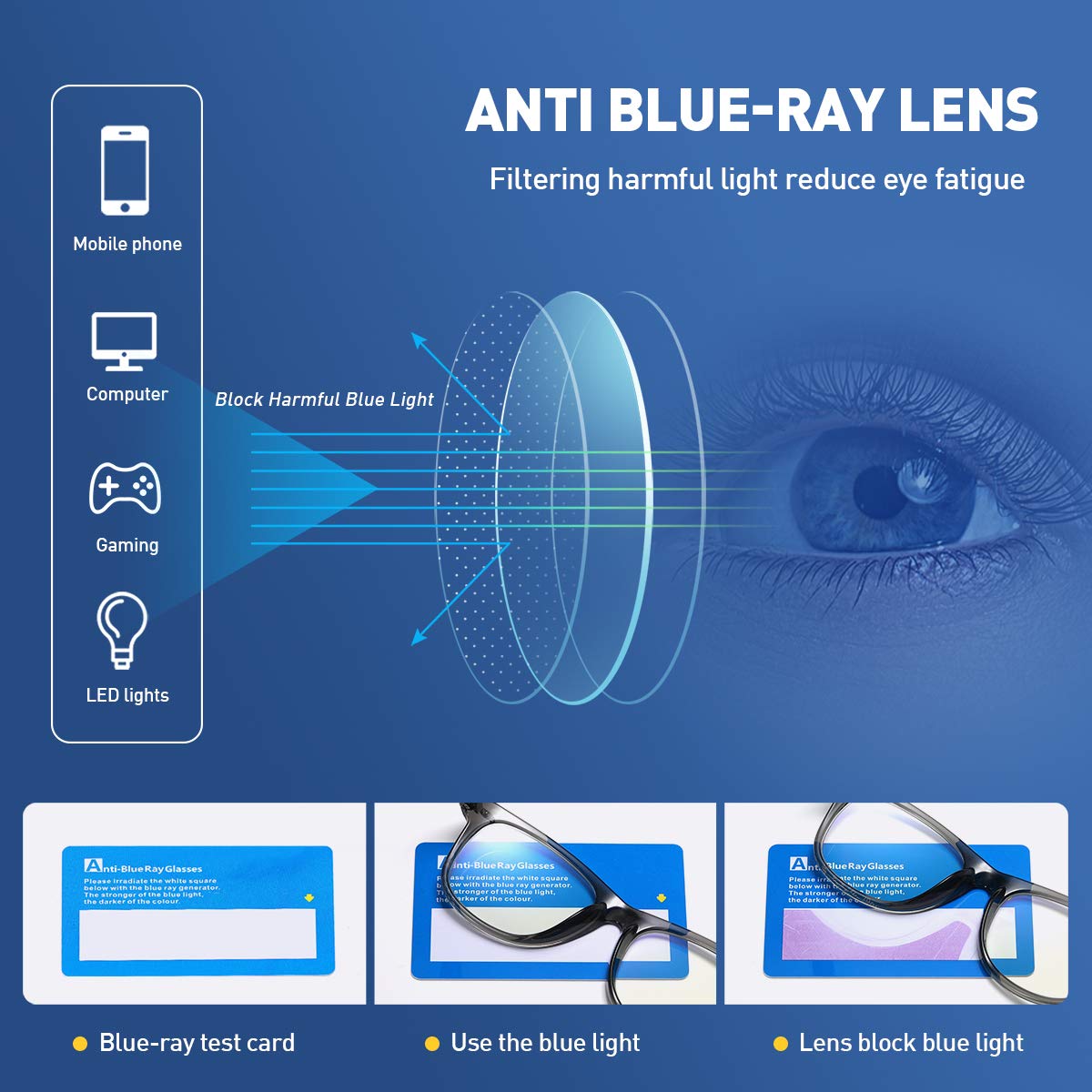 DYLB Kids blue light glasses right arm close-up showing durable frame for daily use