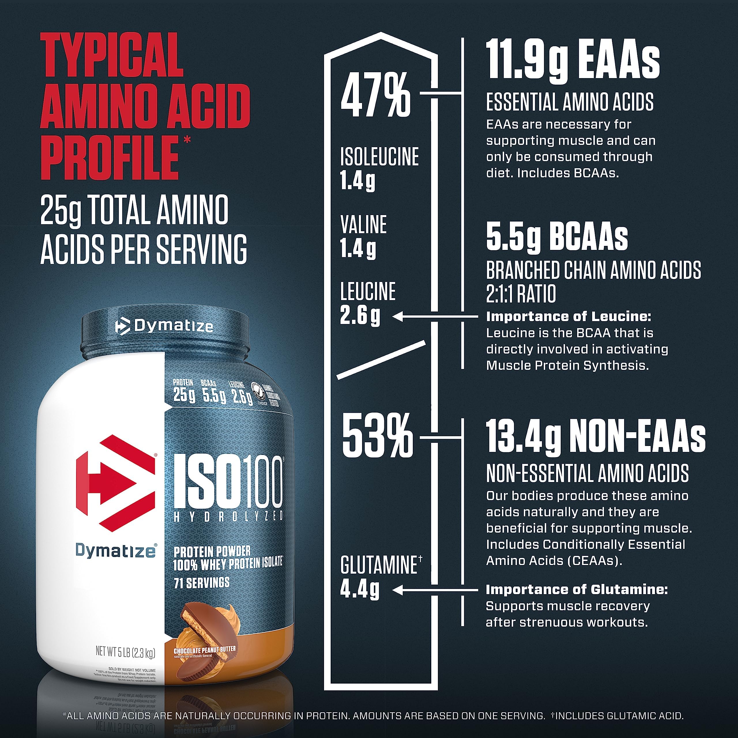 Dymatize ISO100 powder mixes into oats for protein-rich breakfast.