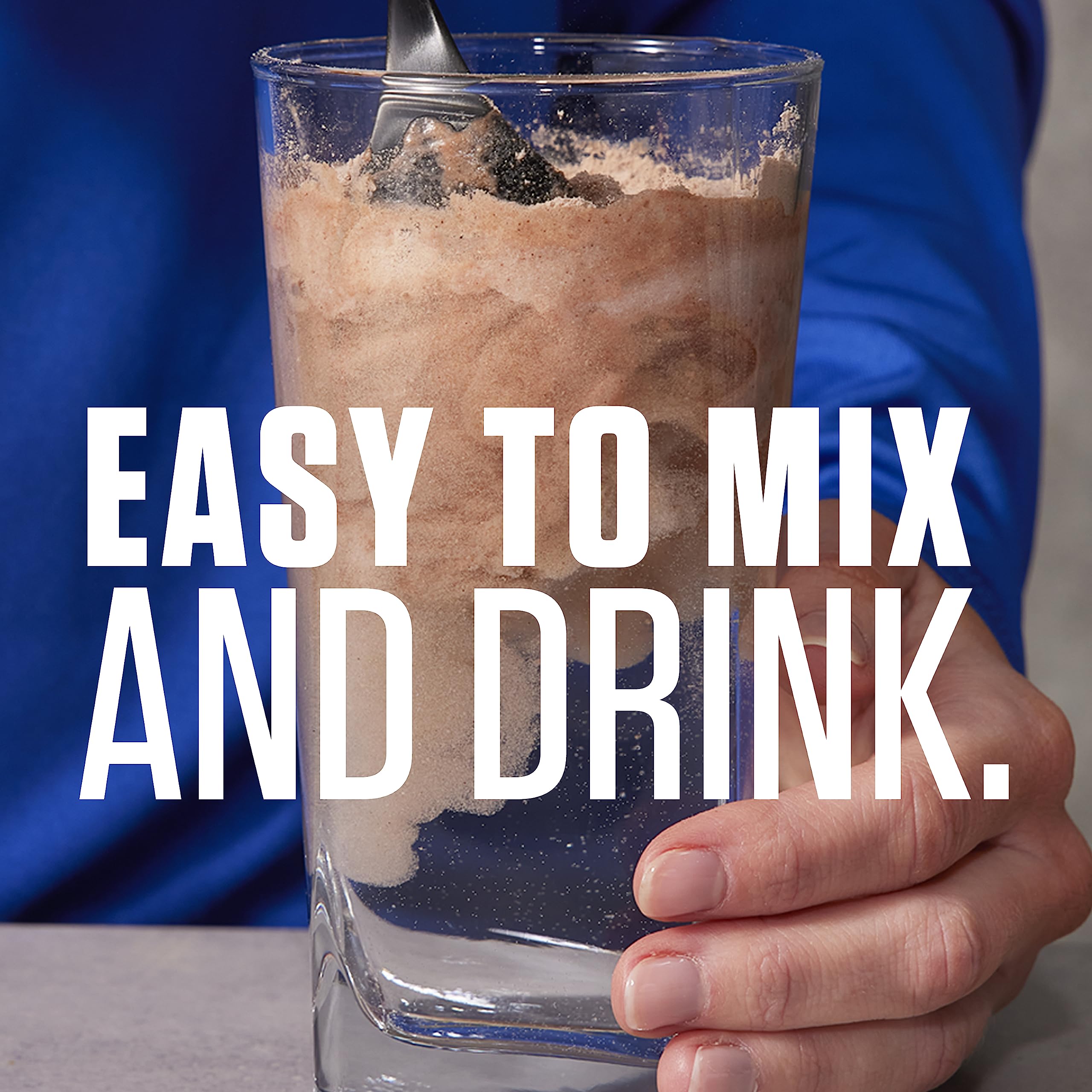 Dymatize Super Mass Gainer shake with berries fueling workouts