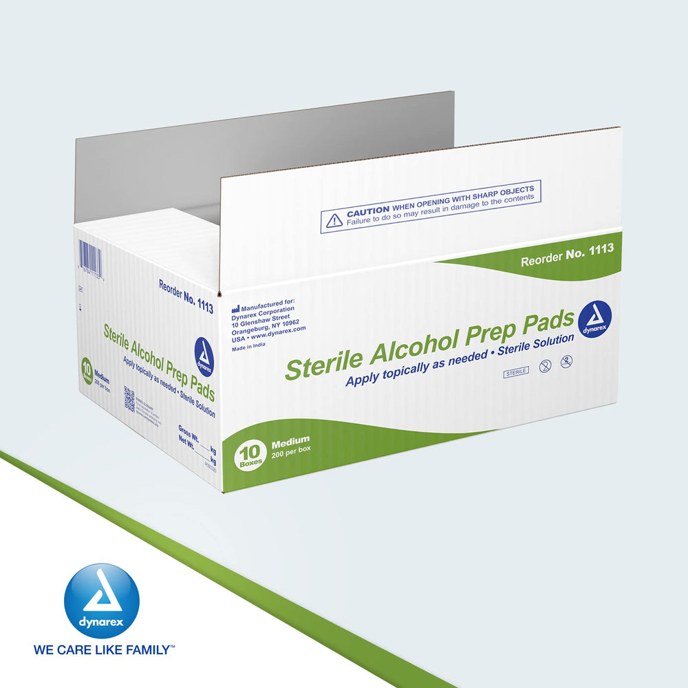 Total 2000 pads per case support clinics and home use.