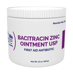 Dynarex Bacitracin Zinc Ointment jar supports minor wound care and quick first-aid readiness