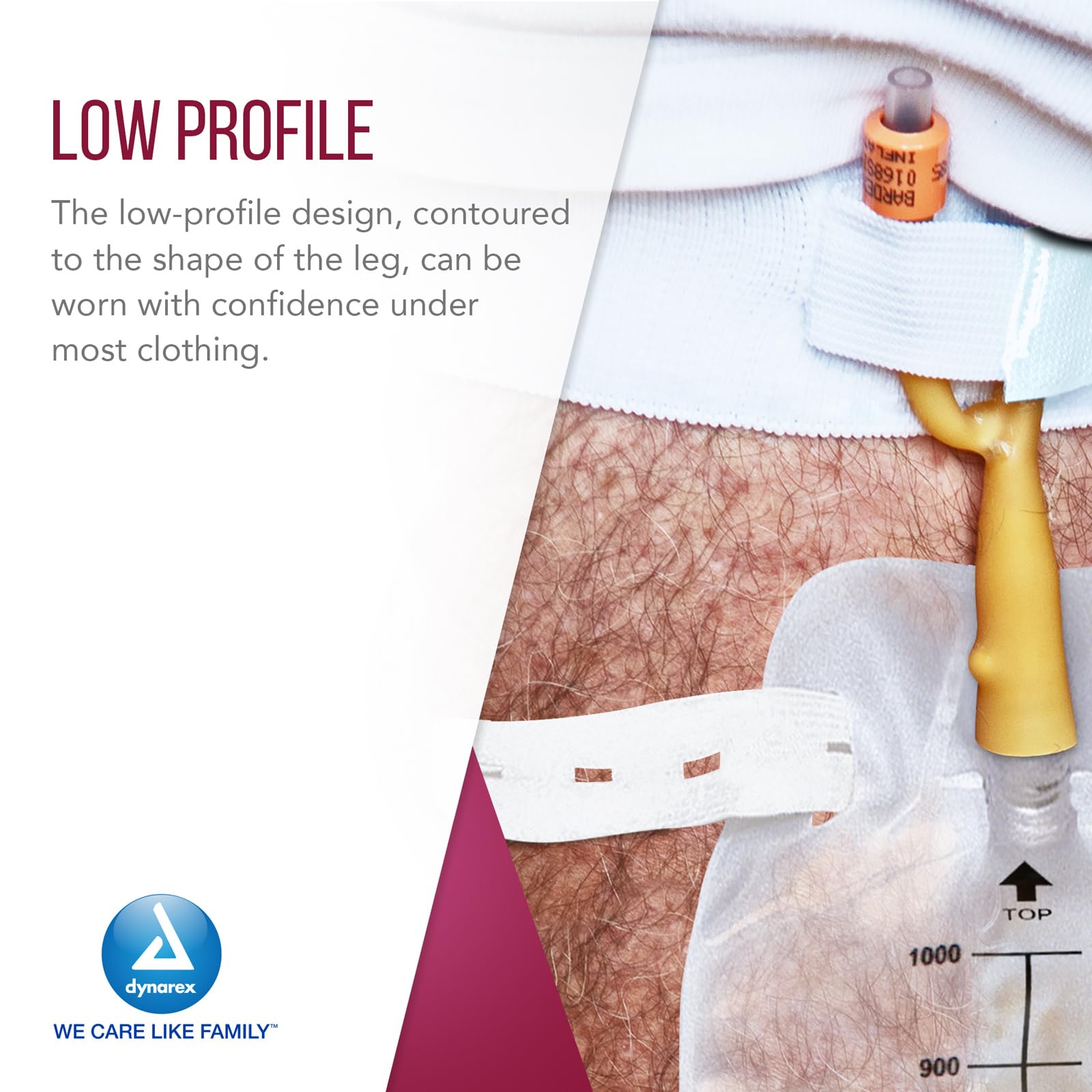 Capacidad de 1000 ml para recogida confiable durante el día.