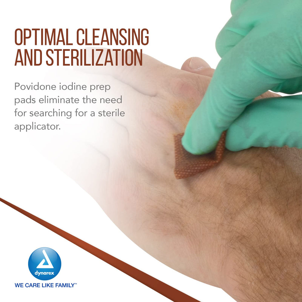 Dynarex toallitas para diálisis y otros procedimientos menores, higiene previa.