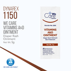 Dynarex Vitamin A and D ointment 5g packet for compact daily care